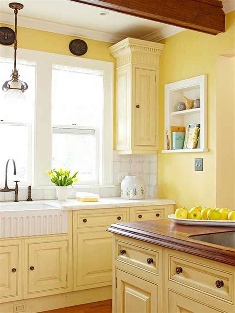 It's a good idea to use painter's pyramids to help you reach all round the cabinet doors when priming and painting. Kitchen Cabinet Color Choices | Kitchen cabinet colors ...
