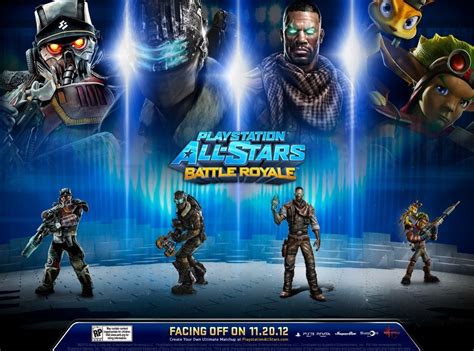 Playstation All Stars Battle Royale Line Up 8 Playstation All Stars