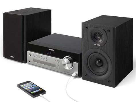 Sony Unveils Industry First Nfc Enabled Mini Component Cd Systems