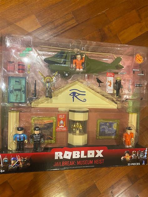 Roblox Jailbreak Museum Heist Figurines Hobbies And Toys Toys And Games