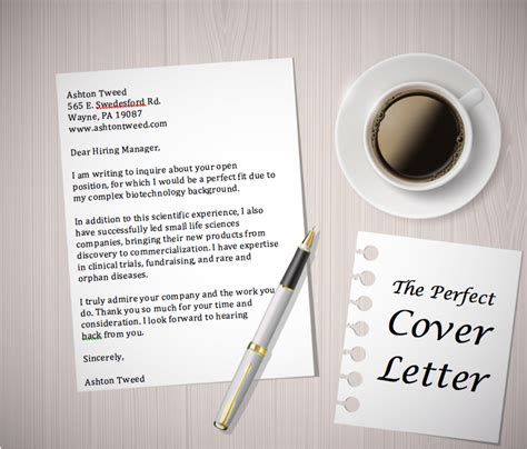 7 Tips On Crafting The Perfect Cover Letter Ashton Tweed