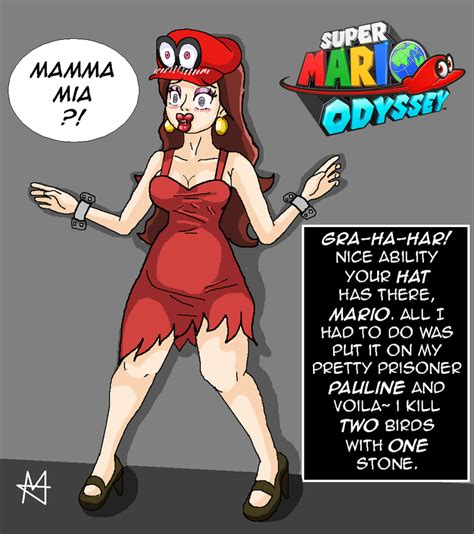 Super Mario Odyssey Tgpossession By Sera Fuku On Deviantart
