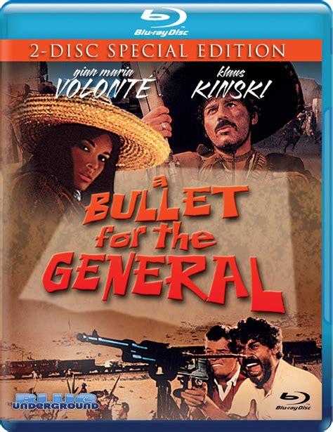 A Bullet For The General Blu Ray Blue Underground