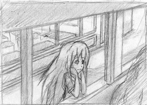 Girl Looking Out Of Window By Bashkun On Deviantart