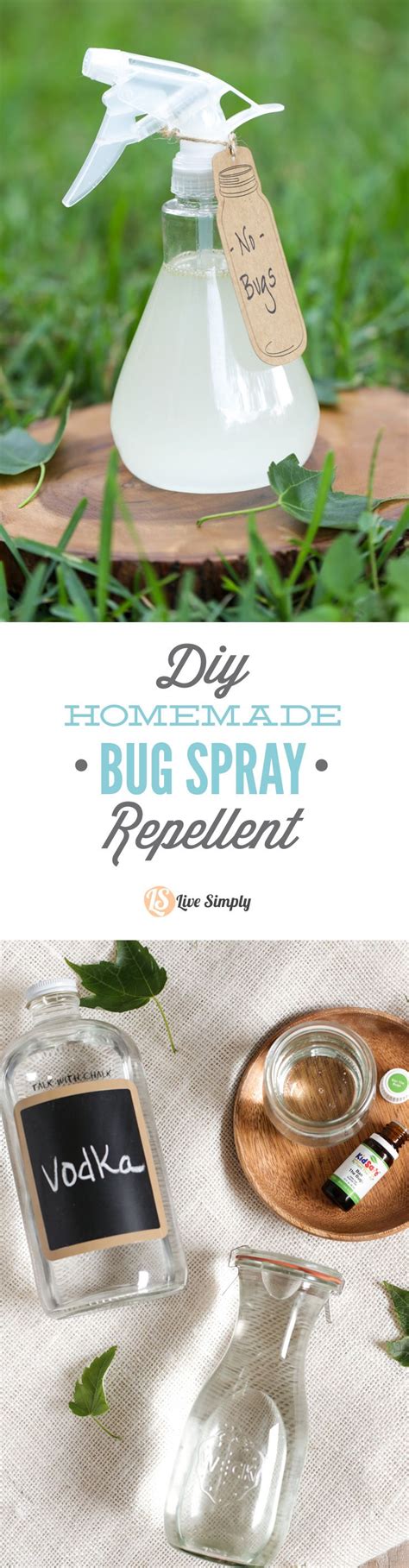 Homemade Bug Spray Mosquito Repellent Essential Oils Homemade Bug