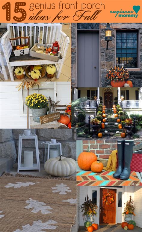 15 Genius Front Porch Ideas For Fall Fall Porch Fall Home Decor Fun