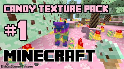 Candy Texture Pack 1 Minecraft Youtube