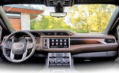 2021 Gmc Yukon Denali Steps Up Interior Luxury Automotive News