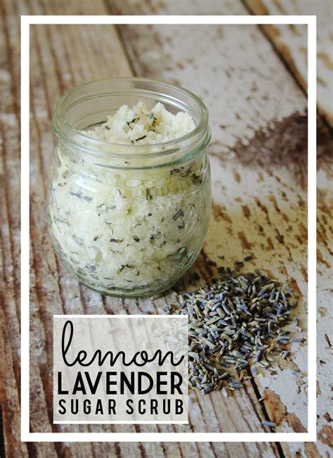 Lemon Lavender Sugar Scrub Recipe How To Use A Sugar Scrub In 5 Areas