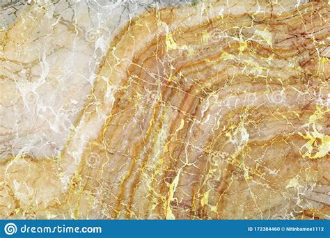 High Gloss Orangish Soft Marble Surface Texture With Brown And White