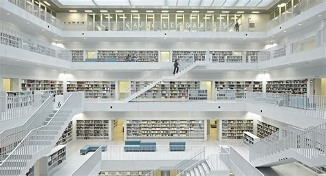 Whilst the stuttgart city library consists of 17 branch libraries, the mobile library and the elibrary; Top 100 Largest Libraries In The World - P30.Stuttgart ...