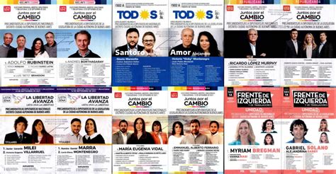 Estas Son Las Boletas Para Las PASO 2021 De CABA La Noticia Web Ciudad