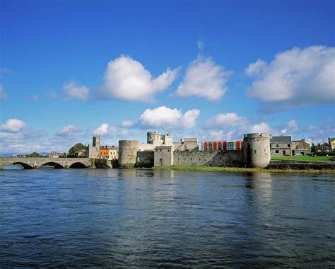 King Johns Castle On The River Shannon Photograph By Design Picsthe