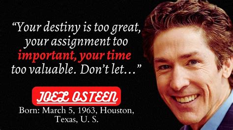 Joel Osteen Quotes Joel Osteens Quotes And Sayings That Will Change