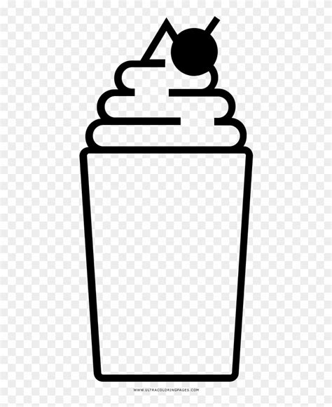 Milkshake Coloring Page Desenho Para Colorir Milk Shake Free