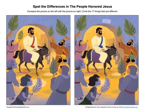 Spot The Differences In The People Honored Jesus On Ssz