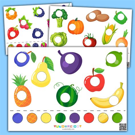 Printable Fruits Cut And Paste Worksheets For Toddlers
