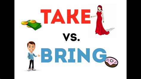 Grammar Chaos Whats The Difference Between Bring And Take