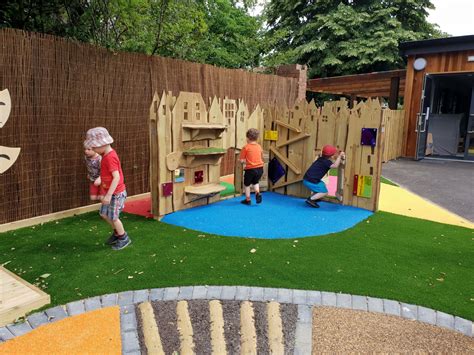 Develop Sensory And Social Skills With Nursery Outdoor Play Equipment