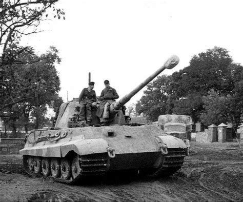 Tiger Ii Königstiger From Schwere Panzer Abteilung 505 Eastern Front