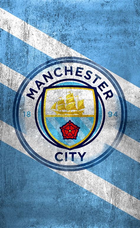 Manchester City Citizen Citizens Man City Premier League Sky Bleu