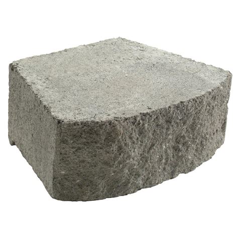 6 In X 16 In Concrete Garden Wall Blocks M0616mano001 The Home Depot