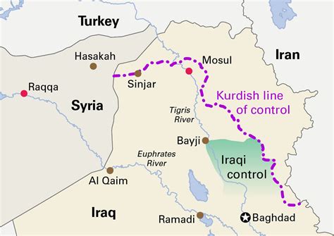 Mosul Iraq Map