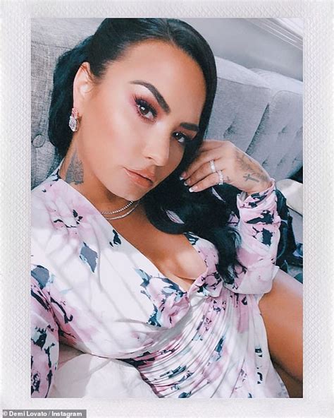 Well you're in luck, because here they come. Demi Lovato debuts new butterfly neck tattoo and possible ...