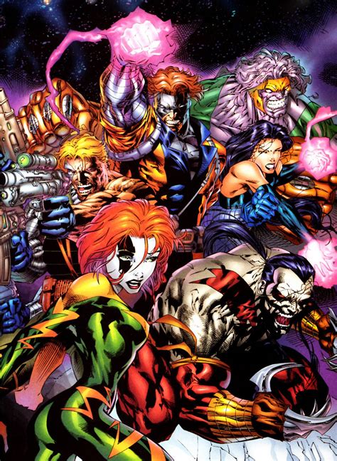 Cyberforce Vs X Force Battles Comic Vine