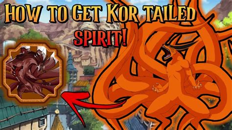 Kor Tailed Spirit Spawn Location Shindo Life Youtube