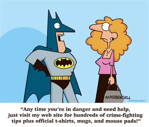 Superhero Cartoons Glasbergen Cartoon Service