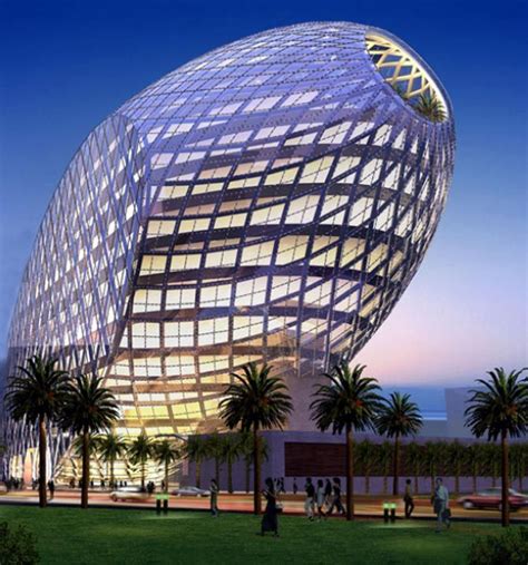 The Egg Of Mumbai The Ovate Offices Designed By Architect James Law Using A Technique He Calls