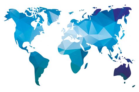 The world map is used for various purposes on a webpage. 10 World Maps in Different Design ~ Illustrations on ...