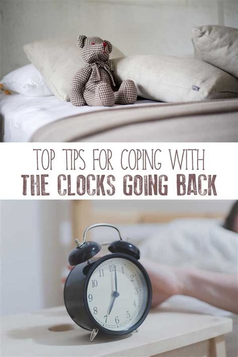 Top Tips For Coping With The Clocks Going Back Clocks Go Back