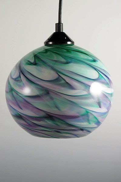 Cx Optic Globe Pendant By Mark Rosenbaum Art Glass Pendant Lamp
