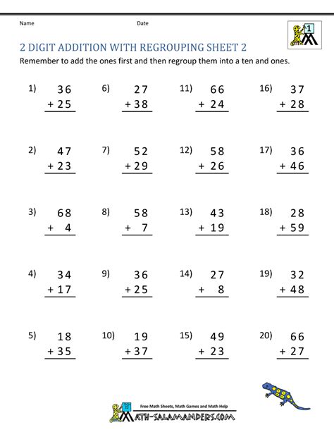 Maths Worksheets For Grade 1 Addition Addition Worksheets For Grade 1
