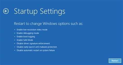 How To Use The Startup Settings Boot Menu In Windows 8