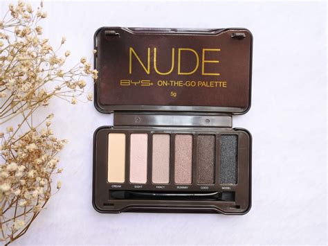 Review Bys On The Go Palette Nude Eyeshadow Daretochange By My Xxx