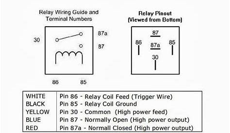 40 amp relay wiring diagram