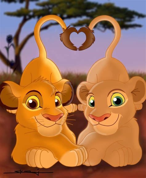 Simba Nala The Lion King Fan Art Fanpop