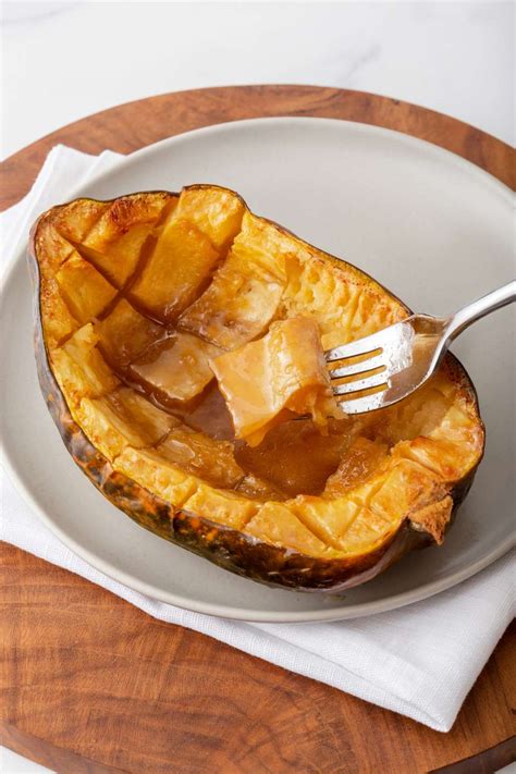 Baked Acorn Squash With Butter And Brown Sugar Recipe