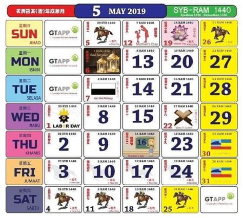 Kalendar senarai cuti umum 2019 malaysia dan cuti sekolah via www.mysumber.com. Kalendar 2021 Tarikh Cuti Umum Malaysia (Hari Kelepasan Am ...