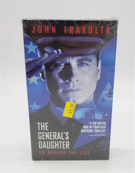 THE GENERAL S DAUGHTER VHS VCR Video Tape Movie John Travolta New