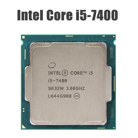 Intel Core I5 7400 I5 7500 Qkym 27 Ghz Quad Core Four Thread Cpu