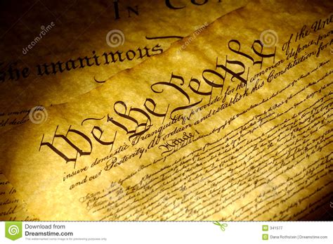 It is wholly inadequate to the government of any other. We The People Royalty Free Stock Photography - Image: 341577