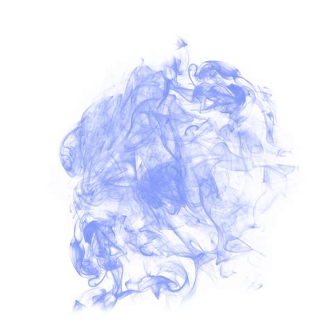 Abstract Brush Blue Smoke 34001802 Png