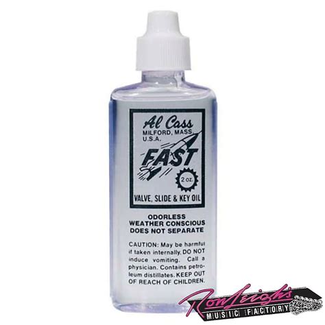 Al Cass Fast Valve Slide And Key Lubricant Oil Made In The Reverb