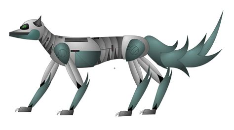 Robotic Dog Vector By Ebentoons On Deviantart