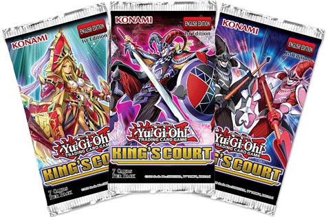 Yu Gi Oh Kings Court Booster Pack P7b24 Anglais 1st Edition