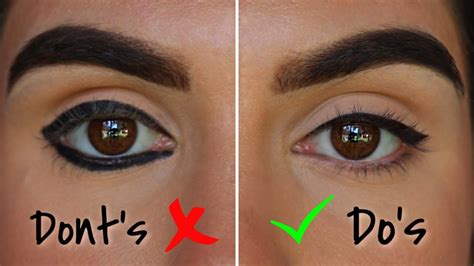 Common Eyeliner Mistakes You Should Avoid Dos And Donts Youtube